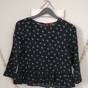 Black and White shirt